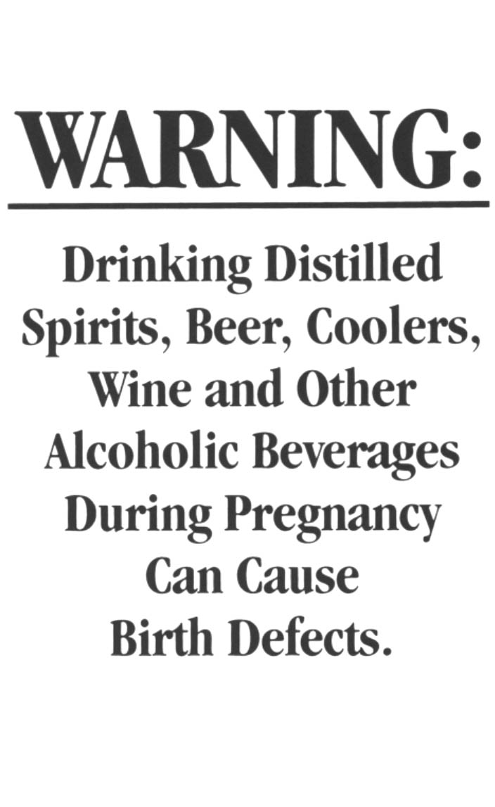 Proposition 65 warning sign.