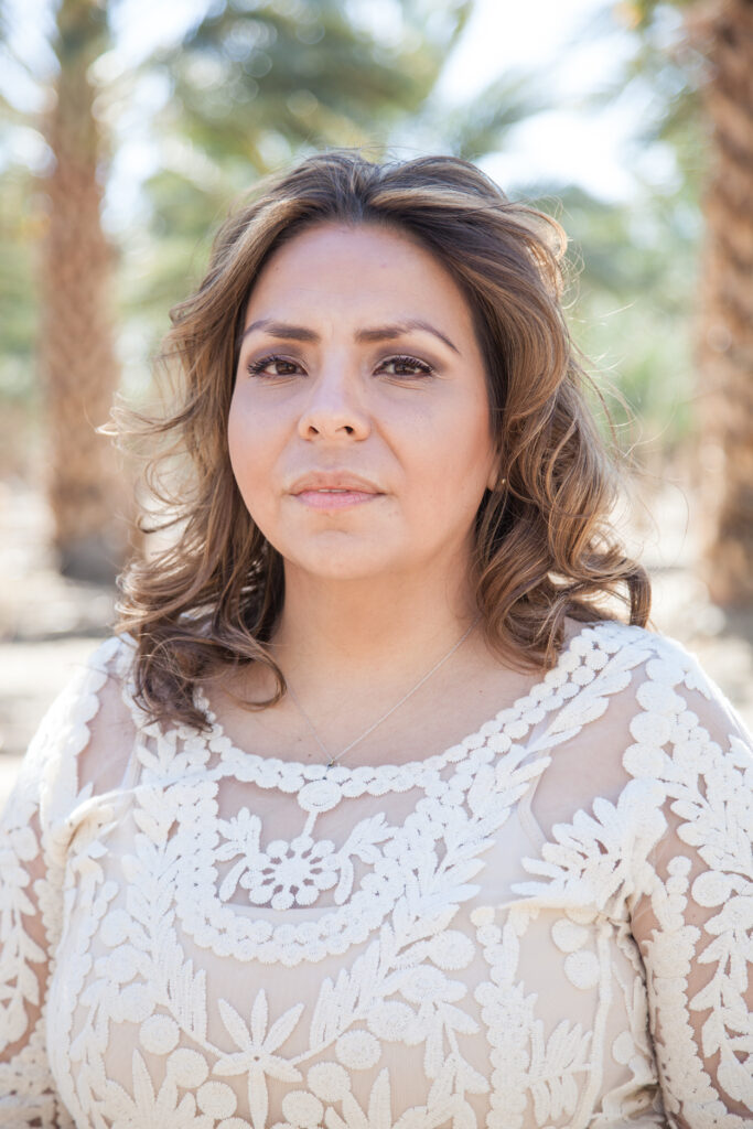 Maria is a Community Program Specialist at the Mecca Family and Farm Workers Service Center. She also has been on the Mecca city council for 12 years. The last ten years there has been much forward movement and Mecca has become a bit of a model for the other unincorporated communities.