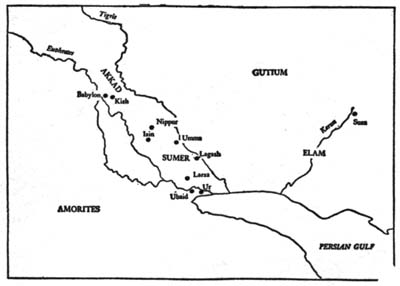 ANCIENT MESOPOTAMIA (From W. H. McNeill's The Rise of the West)