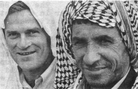 The Author and a Bedouin