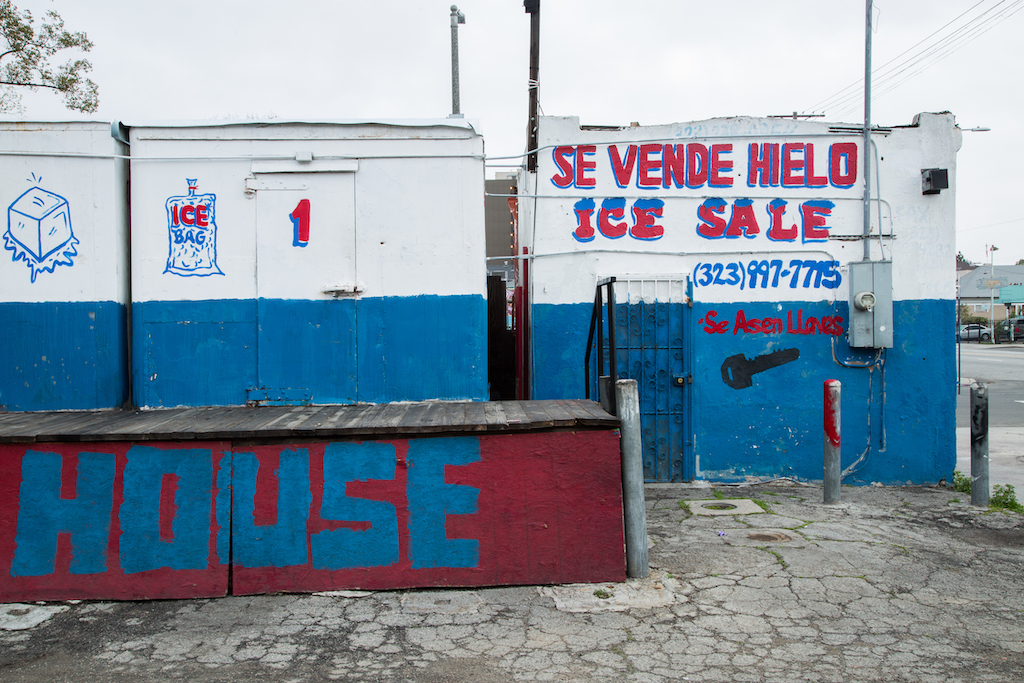 There’s no question what this business at 5003 S. Central Avenue sells. Ice House has its name, bags of ice and ice cubes painted all over its structures.