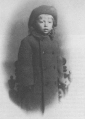 Adam Clayton Powell Jr., as a boy. Photo Courtesy of the Powell Family.