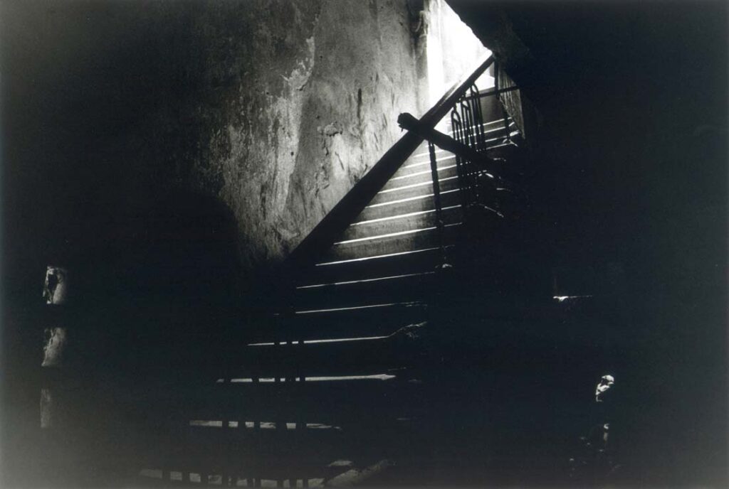 A staircase in a brothel. 2001 © Zana BRISKI