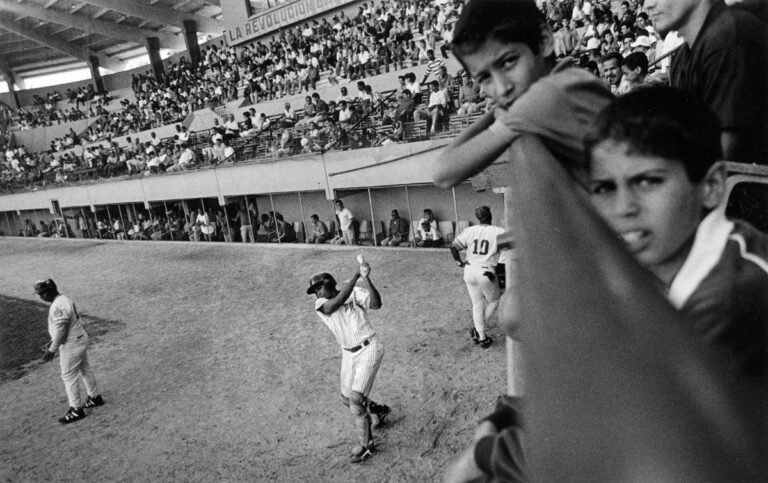 A baseball game in Pinar Del Rio, Cuba.