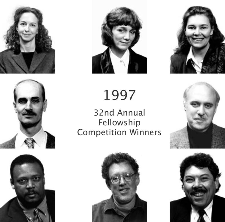 33rd Annual Competition Fellowship Winners for 1998