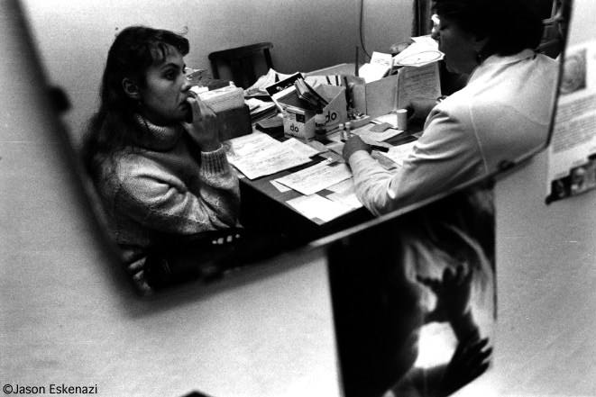 A teenager is counseled before she receives an abortion in a clinic in St. Petersburg, Russia. The whole process is very quick. By the time they come to the first consultation, most girls have decided on the procedure. Doctors do little to dissuade them. The operation usually takes place one or two day after the first visit.