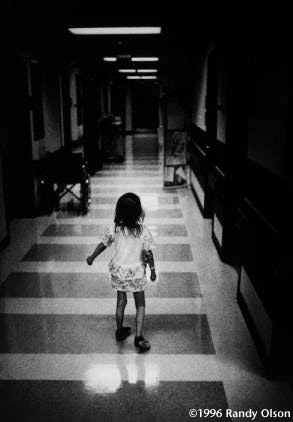 The progression of AIDS slowed Megan's exploration to hospital corridors.