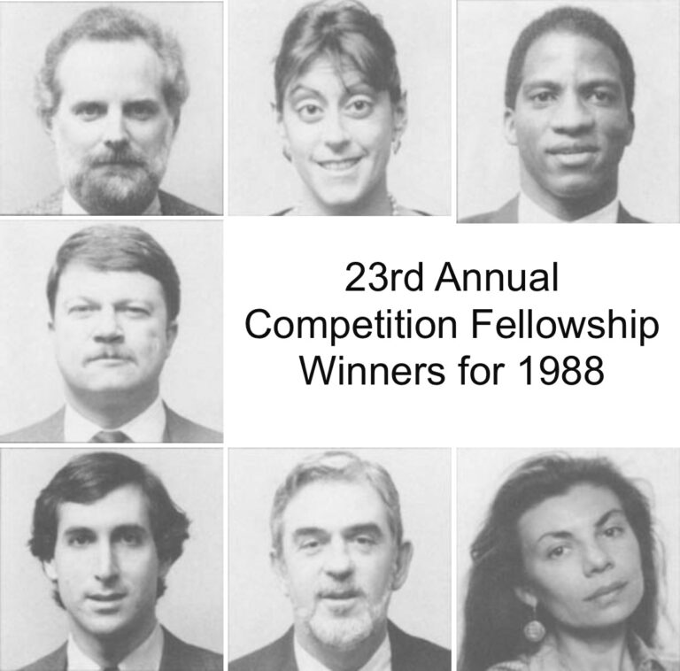 1988 Fellows Collage