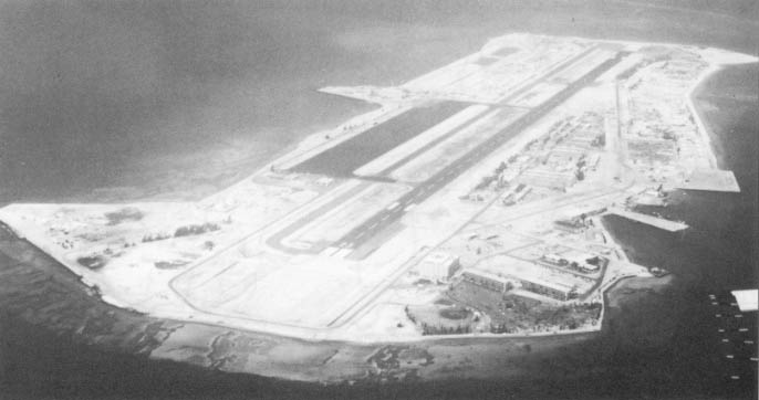 Johnston Island, a chemical weapons storage and destruction facility in the Pacific Ocean, has no indigenous population. Military service workers, federal civilian employees and government contract workers make up its work force of about 1,300 people. The island has been evacuated twice in the face of hurricanes Celeste in 1972 and Keli in 1984. Department of the Army Photo