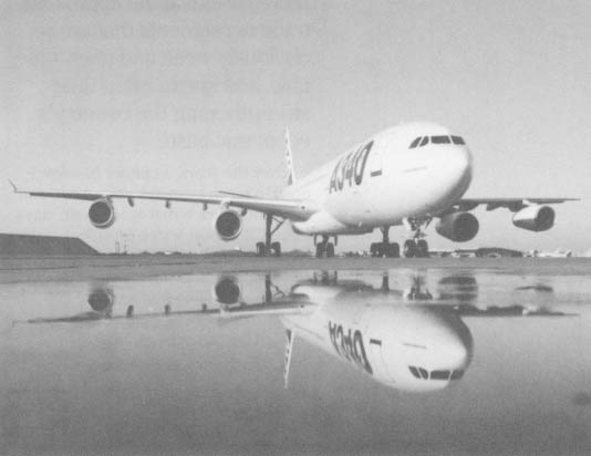 The Airbus is capable of flying further non-stop than any other civil aircraft in history. Photo Courtesy of Airbus Industrie