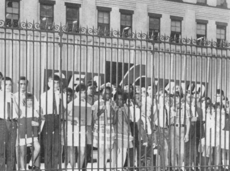 Bitter strikes by New York City teachers—with racial politics a key element—postponed the opening of school in 1968 for the second straight year. AP/Wide World Photos