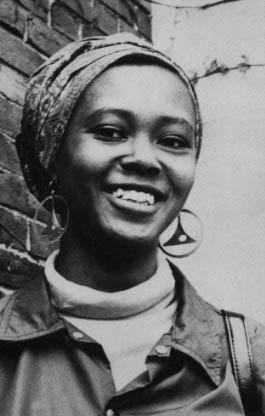 Sondra Jenkins, then known as Sondra Johnson, at Harvard University in 1971.