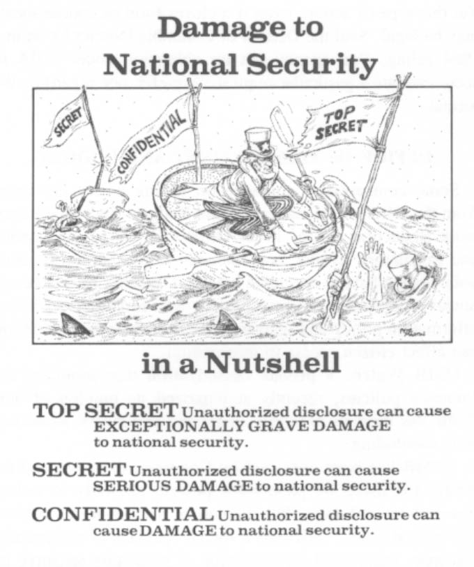 Bulletin issued in 1987 within the U.S. Department of Defense. Courtesy U.S. Air Force