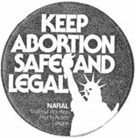 Sign - Keep Abortion Safe and Legal