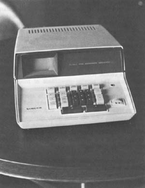 A four function calculator similar to the model bought by Paul Hemphill for $1,500 in 1970 Photo by Margaret M. McMahon