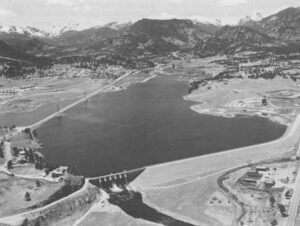 Olympus Dam and Lake Estes, Colorado-Big Thompson Project