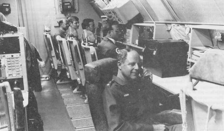 Inside the Looking Glass plane. PHOTO COURTESY OF THE STRATEGIC AIR COMMAND