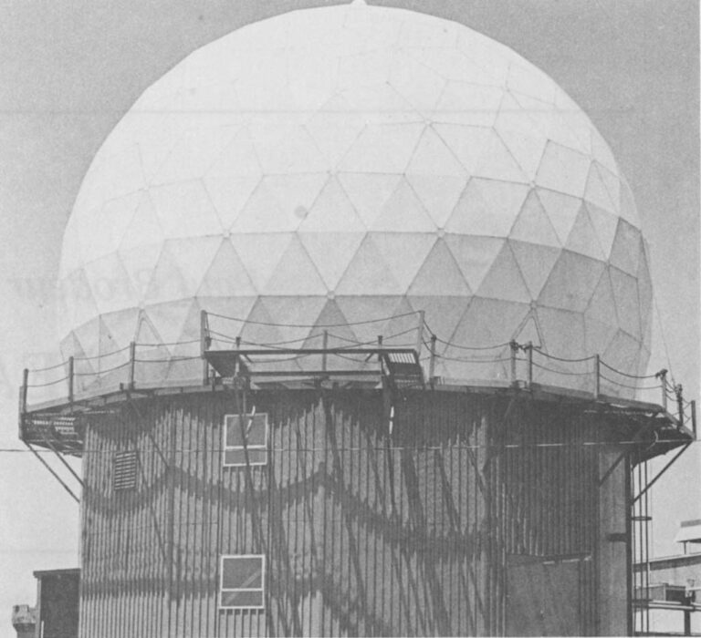 Radar domes, North Truro A. F. B.