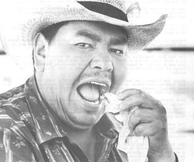 Roy Coyote — a Blackfoot Indian who diets