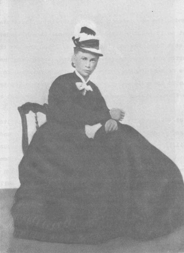 The Mother Caroline McDaniel, born in 1860 the daughter of Sally McDaniel, a slave and Garnett, a white landowner.