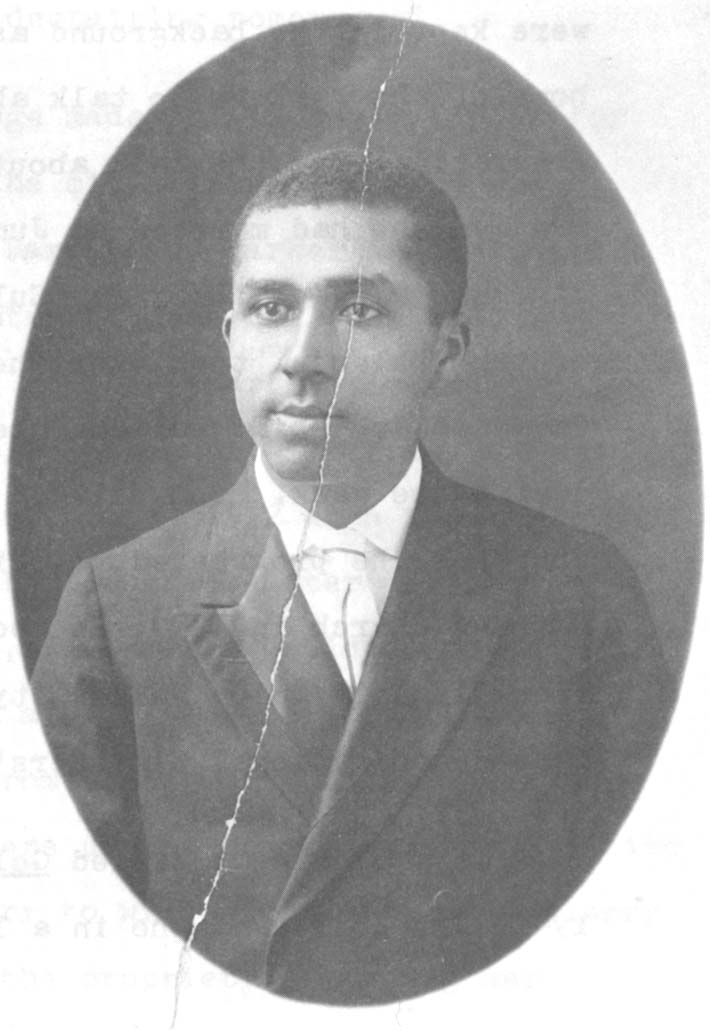 John L.S. Holloman, as a young pastor of the Second Baptist Church, Washington, D.C.