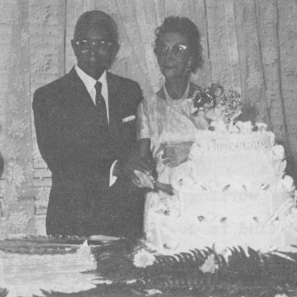 Fifty years later, the Southalls celebrate their wedding anniversary at their home in Washington, D.C.