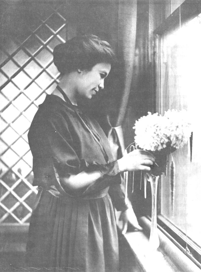 The sister Rosa Jones Holloman (See Newsletter 1) Nellie's older sister born November 7, 1888, seen here at her Washington, D.C. home in the 1930's.