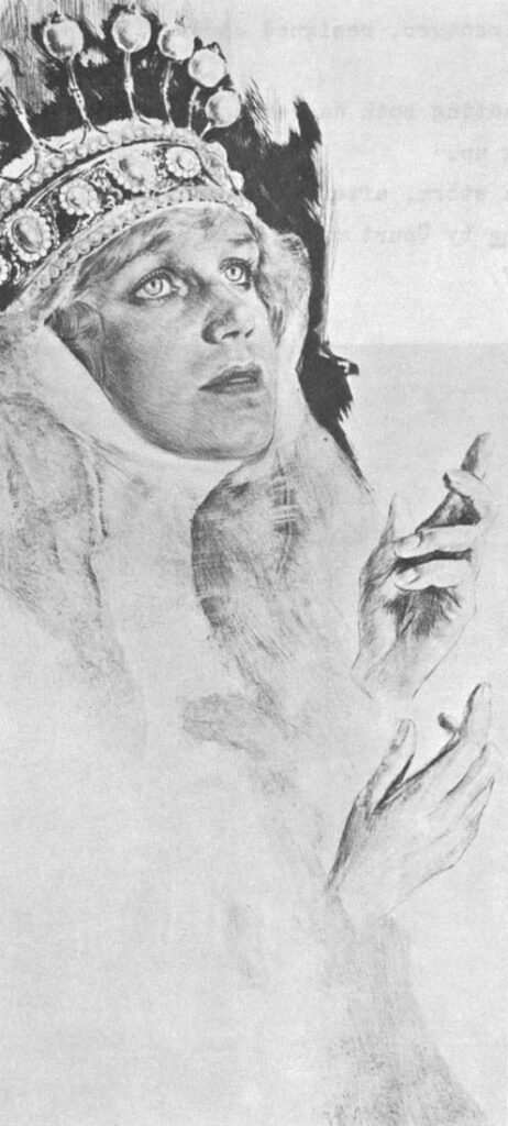 Maria Jeritza in Tannhäuser (Otto Stössel’s portrait)
