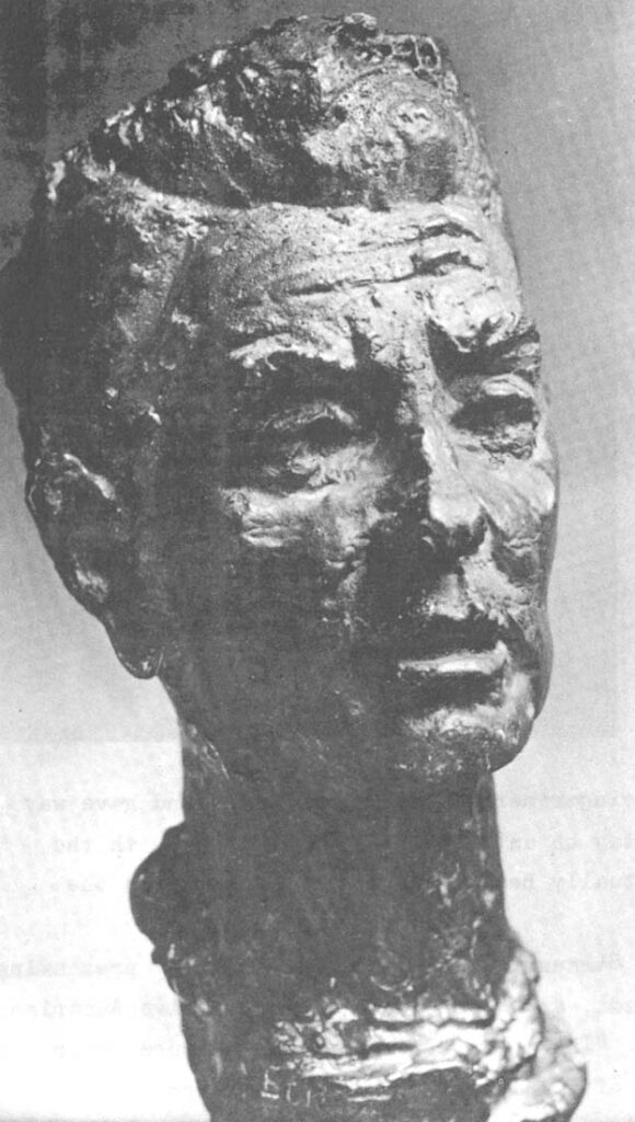 Milos Borc’s bust of Karajan