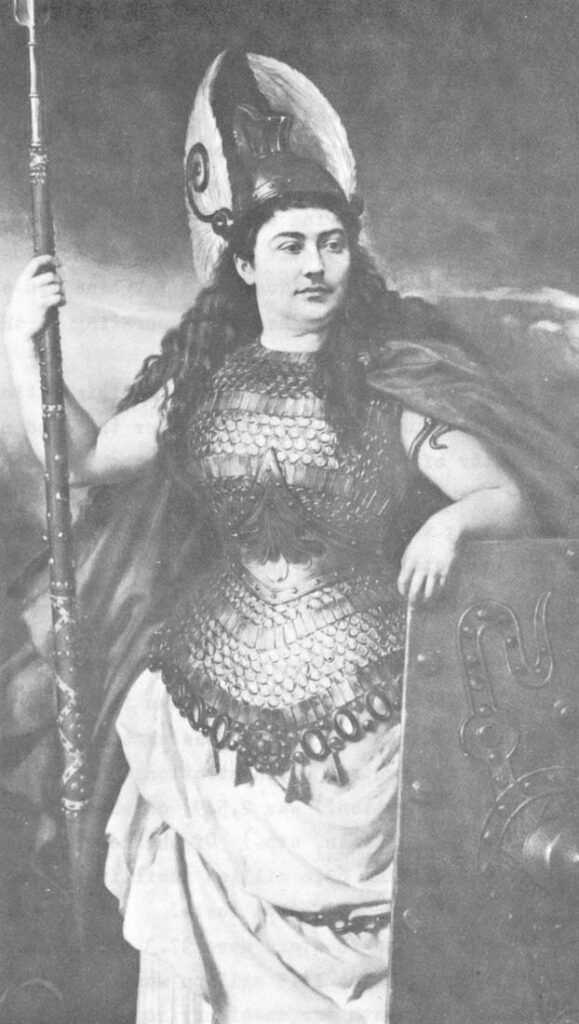 Amalia Materna as Brunnhilde